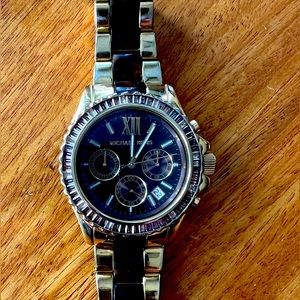 Michael Kors Women’s Tortoise Shell Chrono Watch